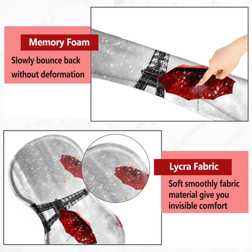 ToLuLu Keyboard Wrist Rest + Mouse Pad Set+ Mouse Wrist Rest Support Combo, Memory Foam for Easy Typing Pain Relief, 4Pcs Non-Slip Keyboard Mouse ...