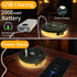 Camping String Lights 2 in 1 RGB & Warm String Lights 8 Lighting Modes Rechargeable String Lights Portable Camping Lights Camping Lantern Flashlig...