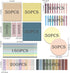 1180Pcs Transparent Vintage Sticky Notes, Waterproof Writable See-Through Highlighter Strips Translucent Index Page Tabs Clear Stickers for Home, ...