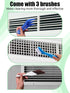 MADHOLLY 6Pcs Air Conditioner Fin Combs Kit - AC Coil Combs Cleaning Brush, Condenser Straightener for AC Unit Radiators Evaporators...