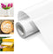 White Permanent Vinyl 12" x 10ft Roll, Glossy Adhesive Vinyl for All Cutter Machines, for Home Decal, Permanent Vinyl for DIY, Art Craft Decor, Cu...