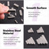 Swpeet 140Pcs 16 Sizes Stainless Steel 3mm 4mm 5mm 6mm Round Ended Feather Key Parallel Drive Shaft Keys Set Key Stock Assortment for Fasteners Me...