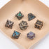 Metal DND Dice Set, Skull Series DND Dice 7-Pieces Metal Polyhedral Dice Set with Gift Box for Dungeons and Dragons Role Playing Games?Red Copper?...