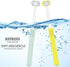 2 Pieces 3 Sided Toddler Toothbrush, Three Bristles for Kids Toothbrush, Autism Soft Bristles Toothbrush,Soft and Gentle for Complete Tooth and Gu...