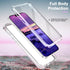 STERKER Compatible for iPhone 15 Case, Full Body Rugged Floral Pattern Case with Built-in Touch Sensitive Screen Protector, Soft TPU Bumper Case f...