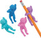 Astronaut Eraser Pencil Wraps - Bulk set of 24 - Classroom Giveaways, Party Favors...