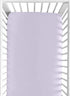 Sweet Jojo Designs Lavender Purple Baby or Toddler Fitted Crib Sheet for Watercolor Floral Collection...