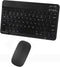 Bluetooth Wireless Keyboard and Mouse Combo,Ultra-Slim Ergonomic Small Rechargeable Bluetooth Keyboard Mouse Set for Apple iPad iPhone Samsung Tab...