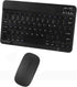 Bluetooth Wireless Keyboard and Mouse Combo,Ultra-Slim Ergonomic Small Rechargeable Bluetooth Keyboard Mouse Set for Apple iPad iPhone Samsung Tab...