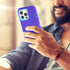 for iPhone 13 Pro Max 6.7" Heavy Duty Protection Case with 2 Screen Protector, Military Grade Drop Protective Shockproof Phone Case (Purple Blue)....