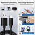 Adhiper USB C Charging Cable for Anker Soundcore Life Q35/Q30/Q20+/Space Q45 Headphones, USB C Charger Cord for Anker Liberty 4/3 Pro, Life P2/P3,...