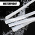 4 PCS Car Boneless Wiper Blade Strip, Frameless Windshield Wiper Blade Replenishment Replacement Silicone Strip, Universal Car Auxiliary Cleaning ...