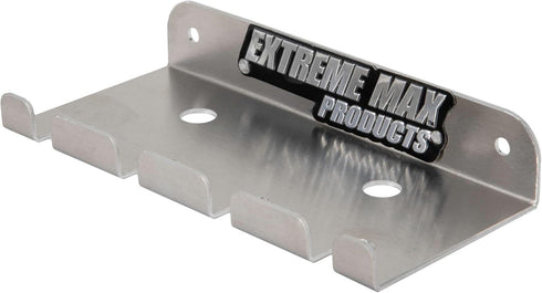 Extreme Max 5001.6297 6" Mini Air Tool Holder for Enclosed Race Trailer, Shop, Garage, Storage - Silver...
