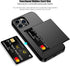 Nvollnoe for iPhone 12 Pro Max Case with Card Holder Heavy Duty Protective Dual Layer Shockproof Hidden Card Slot Slim Wallet Case for iPhone 12 P...