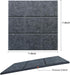 Large 11.8"x11.8" Felt Board Tiles for Wall with 30 Push Pins, Pack of 6 Pin Board Notice Boards for Home Office Kitchen, Bulletin Board Wall Tile...