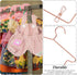 5 Sets Doll Hanger Clothes Hanger Accessories Little Hangers Mini Hangers Coat Hanger Dress Outfit Girl Dolls Doll Stands for 18 Inch Dolls Iron B...