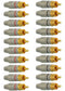 EEEKit 20Pack RCA Male Plug Solder, Gold Audio Video Adapter Connector for Speaker Wire Wall Plate Home Theater Audio Video Receiver Amplifiers an...