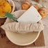 3Pcs Bread Proofing Basket Cloth Liner Linen Liner Cloth Dough Basket Cover for Bakery Home Baking (10 Inch)...