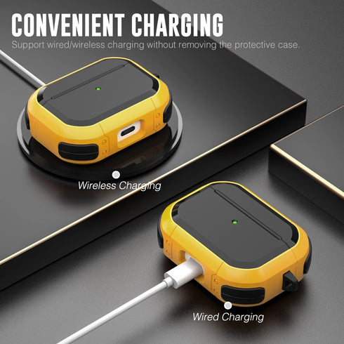 Valikit Compatible Airpods Pro Case Cover with Cleaner Kit, Shockproof Soft Protective Case for Airpod Pro Gen 2nd/1st Gen...