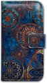 Case for Galaxy S21 Plus 5G, Gorgeous Colours Circle Mandala Leather Flip Phone Case Wallet Cover with Card Slot Holder Kickstand for Samsung Gala...