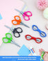6 Pcs Folding Scissors, Small Stainless Steel Foldable Scissors, Portable Mini Travel Scissors for Home Travel School Office...