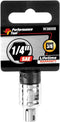 Performance Tool W38008 6-Point Socket, 3/8-Inch Drive, 1/4...