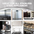Weiman Stainless Steel Cleaner Kit - Removes Fingerprints, Residue, Water Marks, and Grease...