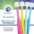 Brilliant Oral Care Baby Toothbrush with Soft Bristles and Round Head, for a Toddler Approved, Easy to Use All-Around Clean Mouth, Ages 0-2 Years,...