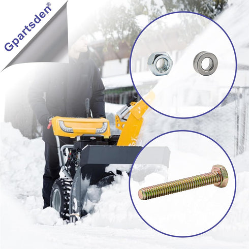 12PK 1501216MA Shear Pins Spacers and Nuts for AYP Craftsman Murray 8938 301172 500026MA 722130 Snow Throwers...