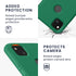 kwmobile Case Compatible with Google Pixel 4a Case - Slim Protective TPU Silicone Phone Cover - Pixie Green...