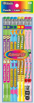 BAZIC Wood Pencil Reward Incentive Pencils, Latex Free Eraser, Unsharpened Rewards Pencil for Kids Student Artist for Writing Drawing (8/Pack), 1-...