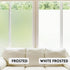 KESPEN Frosted Window Privacy Film Heat Control UV Sun Blocking Glass Stickers Static Cling Non Adhesive Door Coverings Decals for Bathroom Home O...