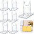 6 Packs Adjustable Purse Display Stand Clear Acrylic Handbag Stand Holder for Wallet Purses Handbag Bag Jewelry Display Organizer for Party Weddin...
