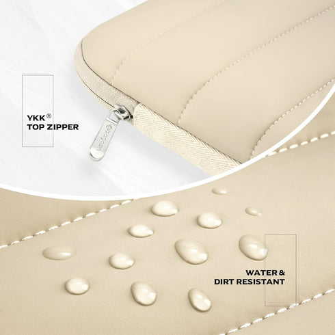 Laptop Sleeve Case 13 13.3 inch for MacBook Air Pro M2/M1, Mac Pro 14, 12.9 iPad Pro 6-3 Gen, Water Resistent Laptop Bag...