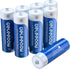 Deleepow AA Rechargeable Batteries Nimh 3300mAh 1.2V Batteries AA Size Rechargeable High Capacity 1200 Cycles 8-Pack(Only Battery)...