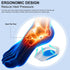 Gel Silicone Heel Pads/Cups,4 Pairs Heel Lifts for Achilles Tendonitis,Shoe Wedge Inserts for Plantar Fasciitis,Sore Heel, Heel Spur and Heel Pain...