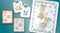 Janlynn Sleepy Bunnies Bibs Stamped Cross Stitch Kit-9-1/2 X11 Set of 2...