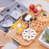 Bunuelos Mold with Handle, Rosette Mold, Achappam Mold, Rosette Iron Set, Waffle Mold, Aluminum Rosette Maker, Bunuelos Cookie Mold for Baking Kit...