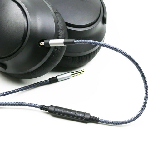 NewFantasia Replacement Cable Compatible with Bose QuietComfort, QuietComfort Ultra Headphones, Remote Volume Control Mic Compatible with Samsung ...