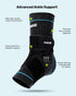 Ankle Brace for Sprained Ankle 1 Pair, High Elasticity Ankle Support for Women & Men, Compression Socks for Plantar Fasciitis Relief, Foot Compres...