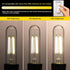 Tubular Light Bulb 6W Equal E26 LED Bulb 60 Watt Dimmable Cool White 4000K E26 Edison Bulb AC120V 750LM T9 T10 LED Bulb for Rustic Pendant, Island...