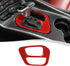 Voodonala for Challenger Gear Shift Panel Covers Decoration Trim Accessories for Dodge Challenger 2015-2022 (Red)...
