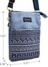Small Crossbody Bag for Women Mobile Phone Purse National Pattern Shoulder Bag Handbags Coin Pouch for Women...