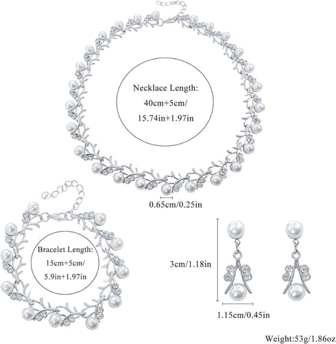 AILUOR Pearl Necklace for Women, Round Imitation Pearl Choker Necklace 20s Flapper Pearls Accessories for Gatsby Themed Party Dainty Beaded Choker...