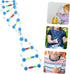 Dna Double Helix Model Components Educational Teaching Model Dna Teaching Aids Molecular Model Self-assembling Model Dna Model Kit Biology Dna Mod...
