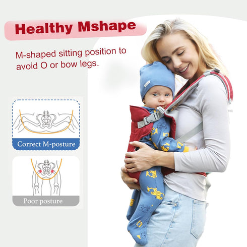 Baby Carrier Newborn to Toddler, Cozy Baby Wrap Carrier(8-32lbs), Adjustable Infant Carrier, Lightweight Baby Holder Wrap Carrier, Baby Sling Carr...