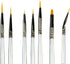Best Model Miniature Paint Brushes - Small Detail Paint Brush Set - 7 pcs Model Paint Brushes for Miniature Painting, Fine Detailing – Tiny, Mini,...