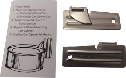 Best Glide ASE's U.S. SHELBY CO. Military Style Can Openers, P-51 (2 pack)...