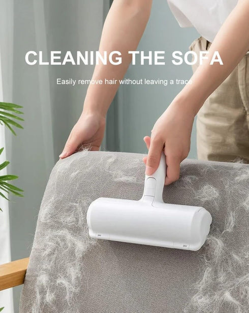 Lu&Ma Pet Hair Remover Roller - Dog and Cat Hair Remover, for Couch, Carpet, Clothing and Bedding - Reusable - Easy to Clean - Lint Roller for Pet...