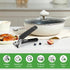 SS SUNSBELL Stainless Steel Anti-Scalding, Hot Bowl Dish Plate Gripper Clips, Thickened Tongs Clamp Holder with Silicone Handle for Moving Hot Pla...